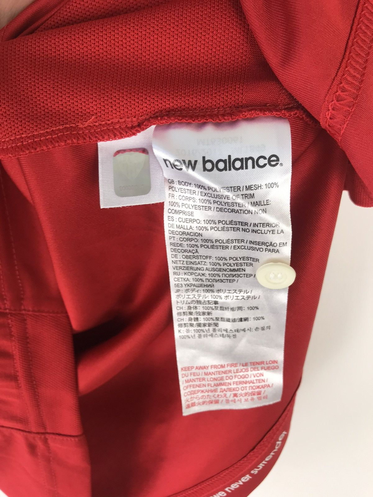 New Balance SEVILLA F.C 2016/17 NEW BALANCE MT630061,SOCCER JERSEY,SZ S Size US S / EU 44-46 / 1 - 9 Thumbnail