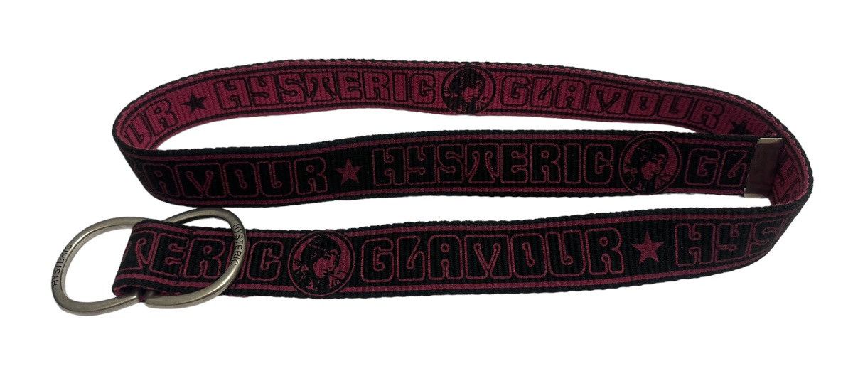 Hysteric Glamour RARE‼️ Iconic Hysteric Glamour ™️ Logo Canvas Double Ring Belt Size ONE SIZE - 5 Thumbnail