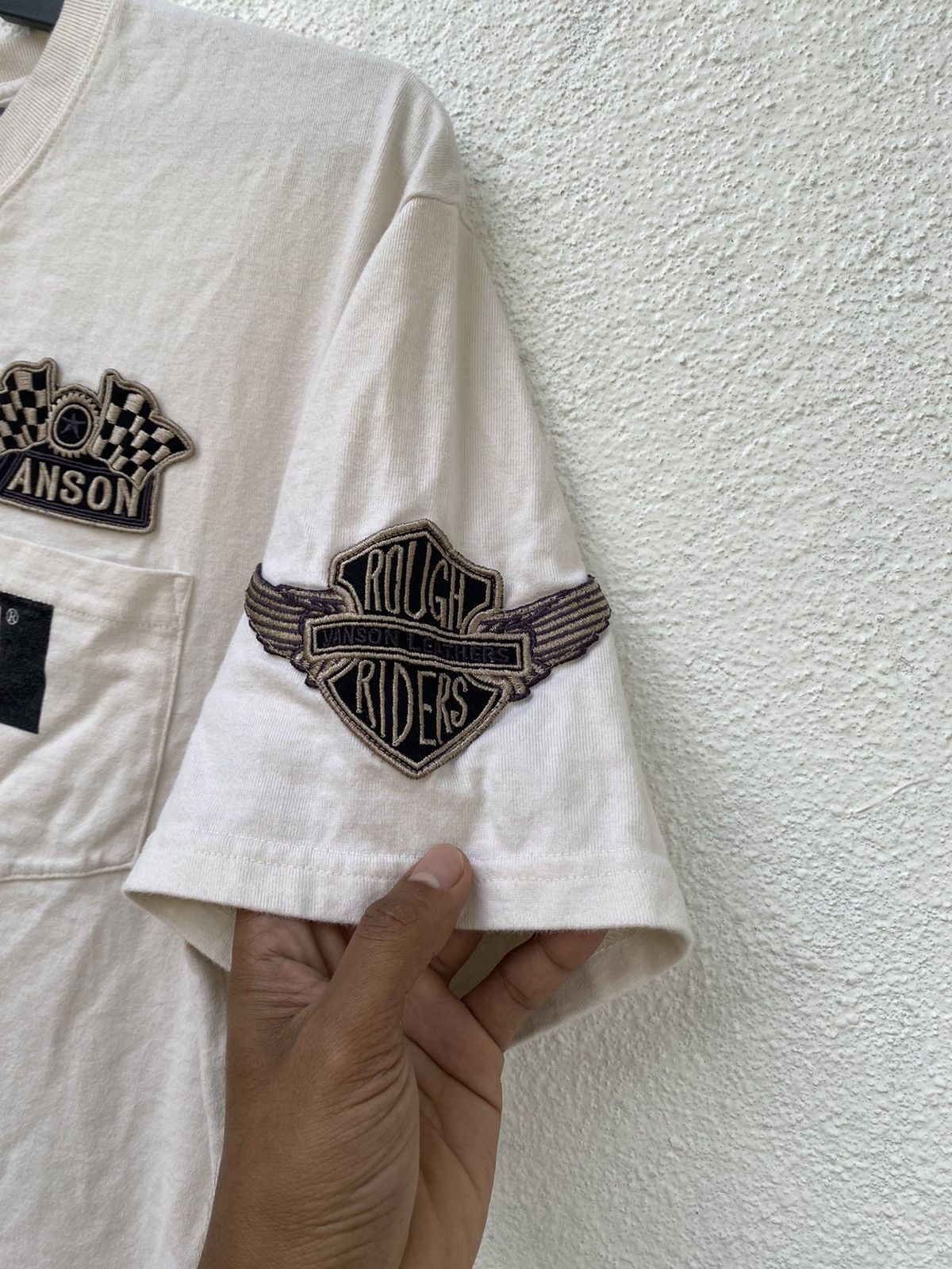 Vanson Leathers Vanson Leather Patch & Embroidery Big Logo Very Versatile Size US XL / EU 56 / 4 - 8 Thumbnail