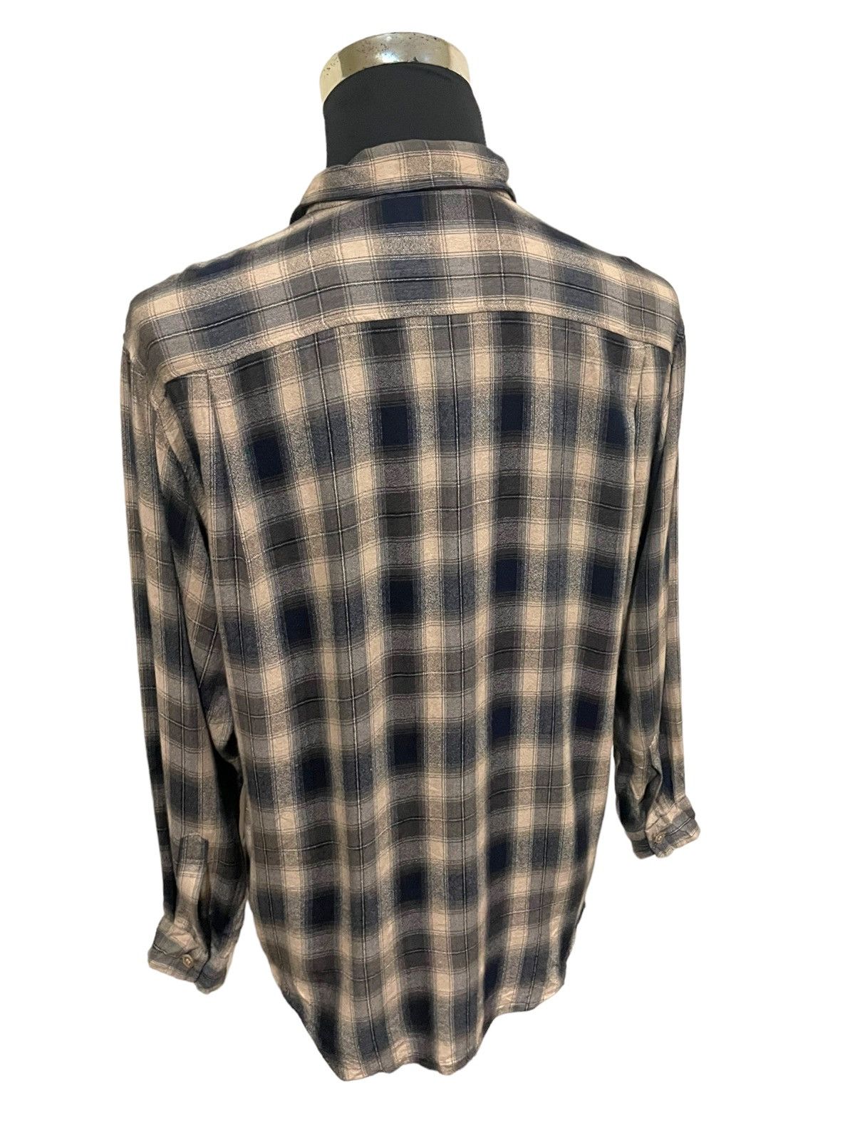 Arrow Rare🔥Vintage 80s Shadow Plaid Similar To Arrow Chevella Size US L / EU 52-54 / 3 - 13 Thumbnail