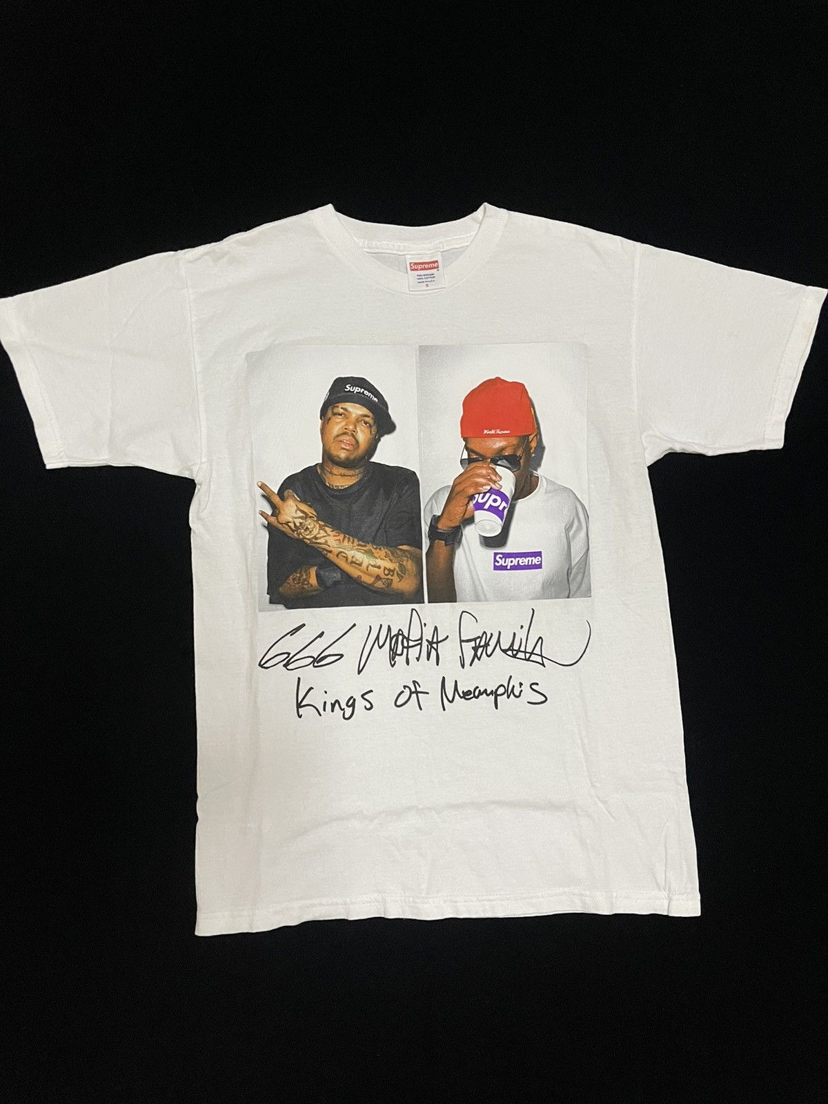 Supreme 36 mafia photo tee