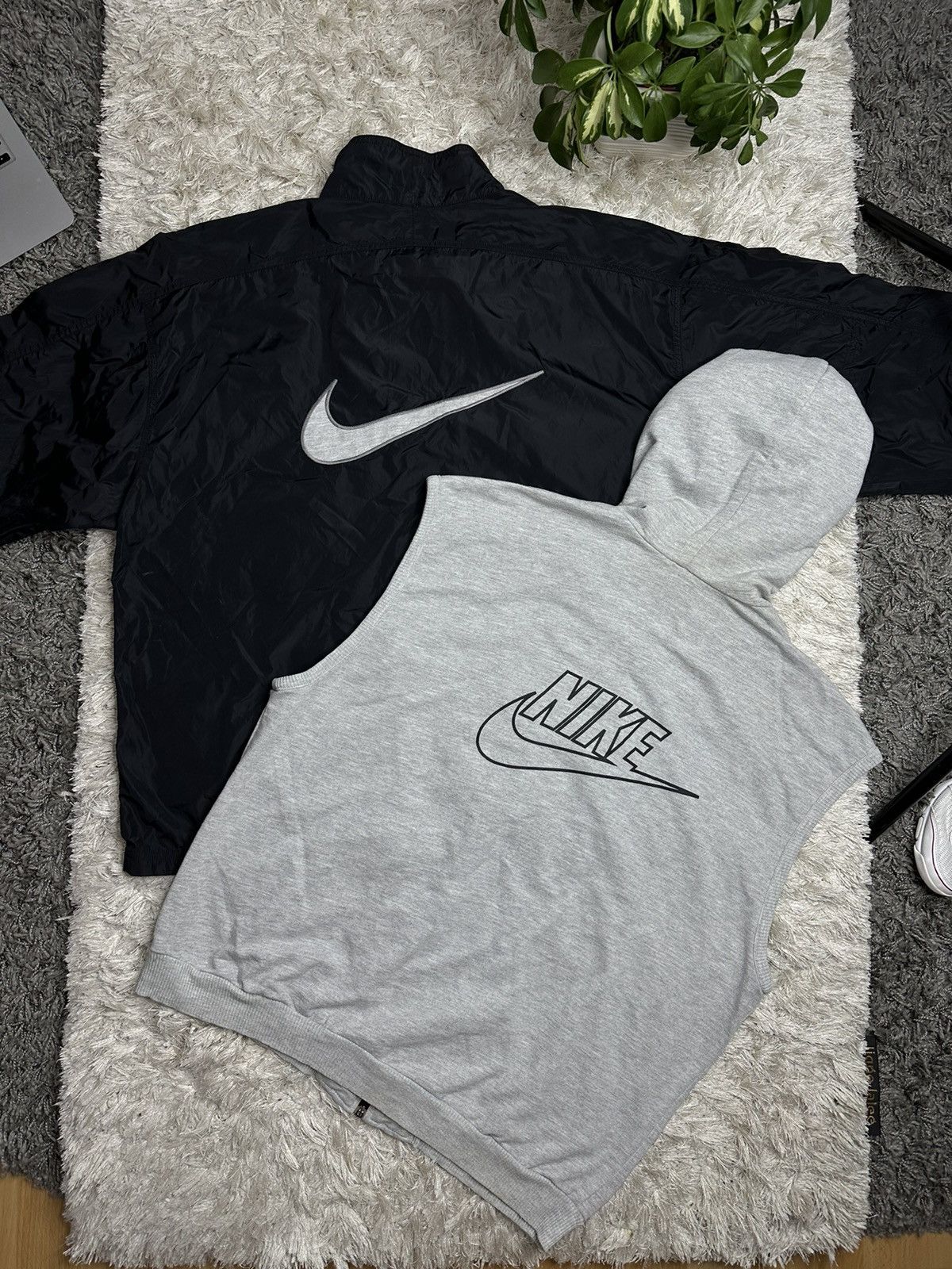 Nike Nike Jacket 3 in 1 Vintage StreetWear Y2K RARE Size US L / EU 52-54 / 3 - 1 Thumbnail