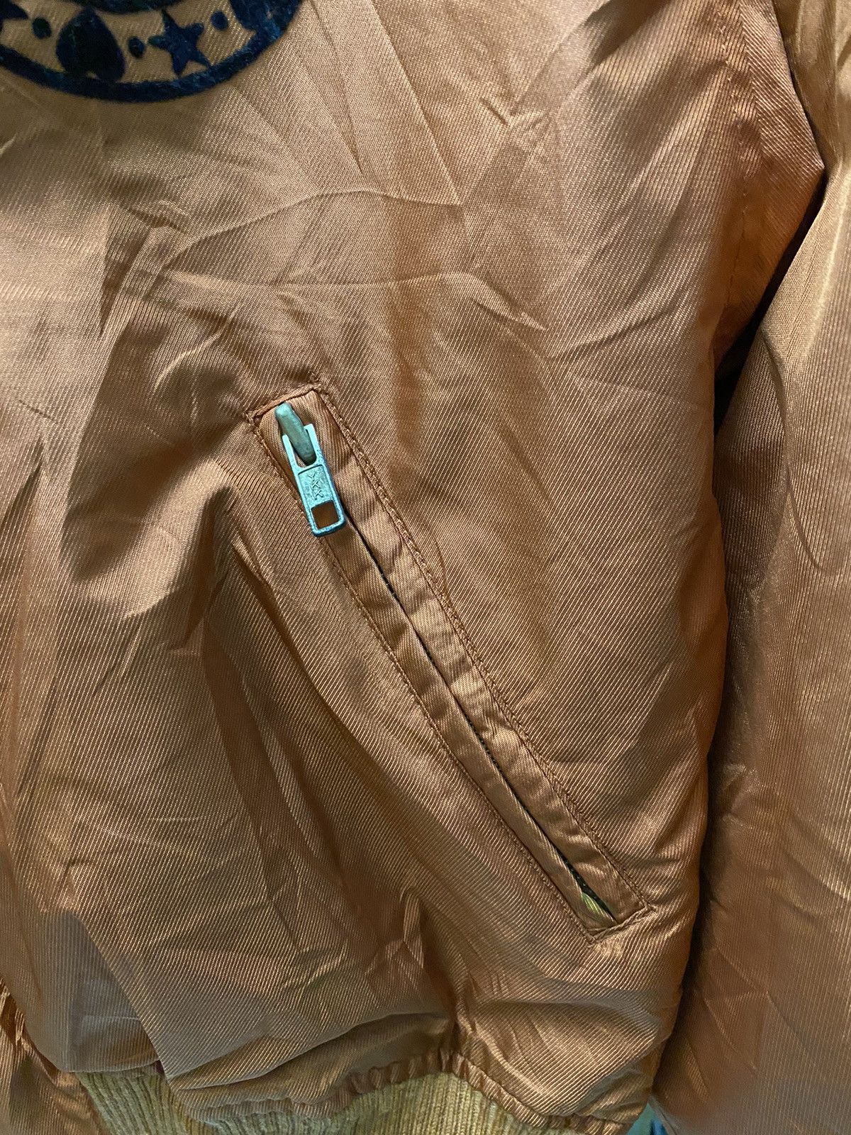 Vintage DISTRESSED DONNA UNO BOMBER JACKET Size US XL / EU 56 / 4 - 4 Thumbnail