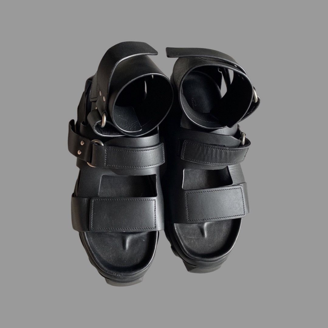 Rick Owens SS20 “Tecuatl” Gladiator Tractor Sandal Size US 7 / IT 37 - 3 Thumbnail