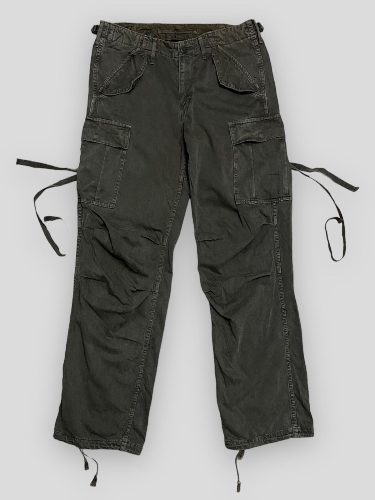 image of Send Offerjapan Akm Goa Multipocket Cargo Design Pant in Green, Men's (Size 32)