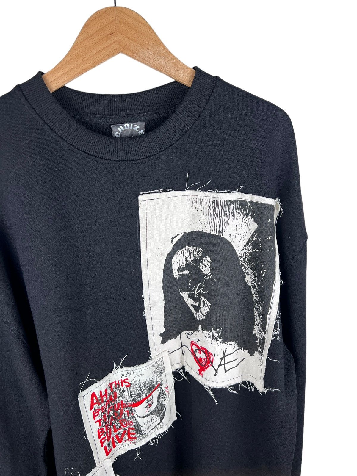 Japanese Brand Choize 🇯🇵 Patch Longsleeve Shirt Raf Simons Inspired Size US L / EU 52-54 / 3 - 8 Thumbnail