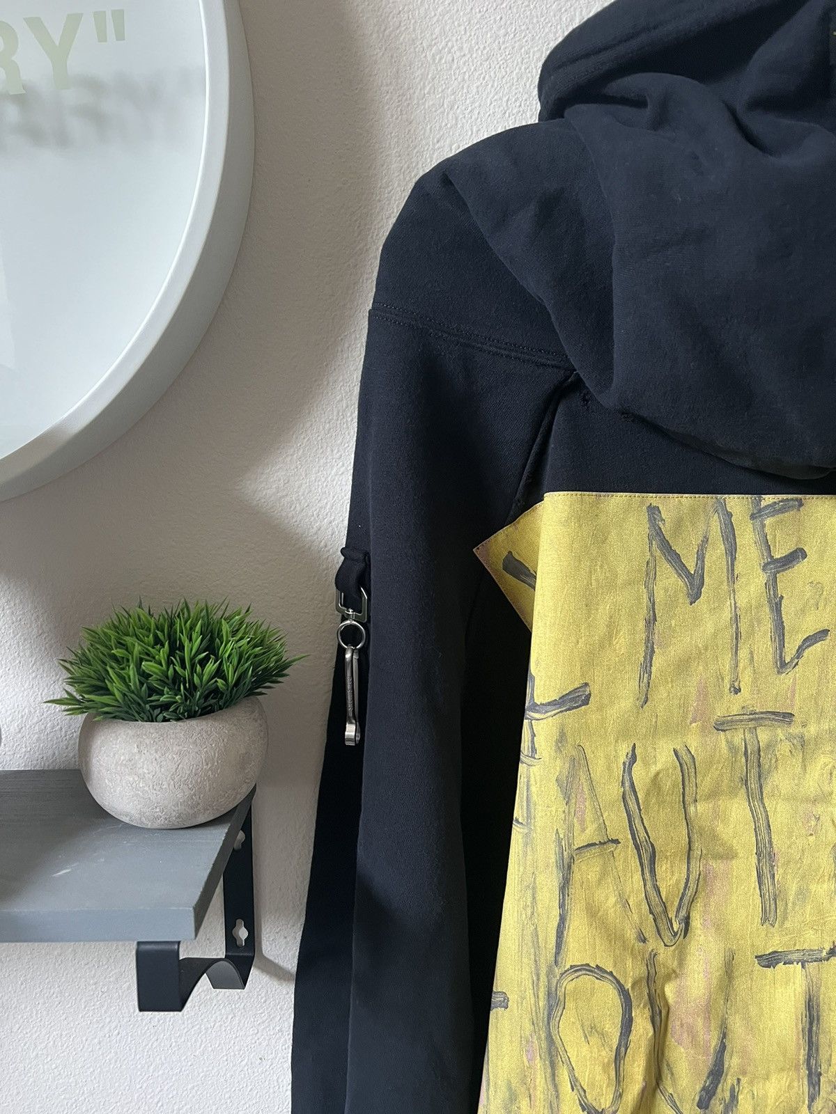 Raf Simons Raf Simons Destroyed Clasp Hoodie Size US M / EU 48-50 / 2 - 9 Thumbnail