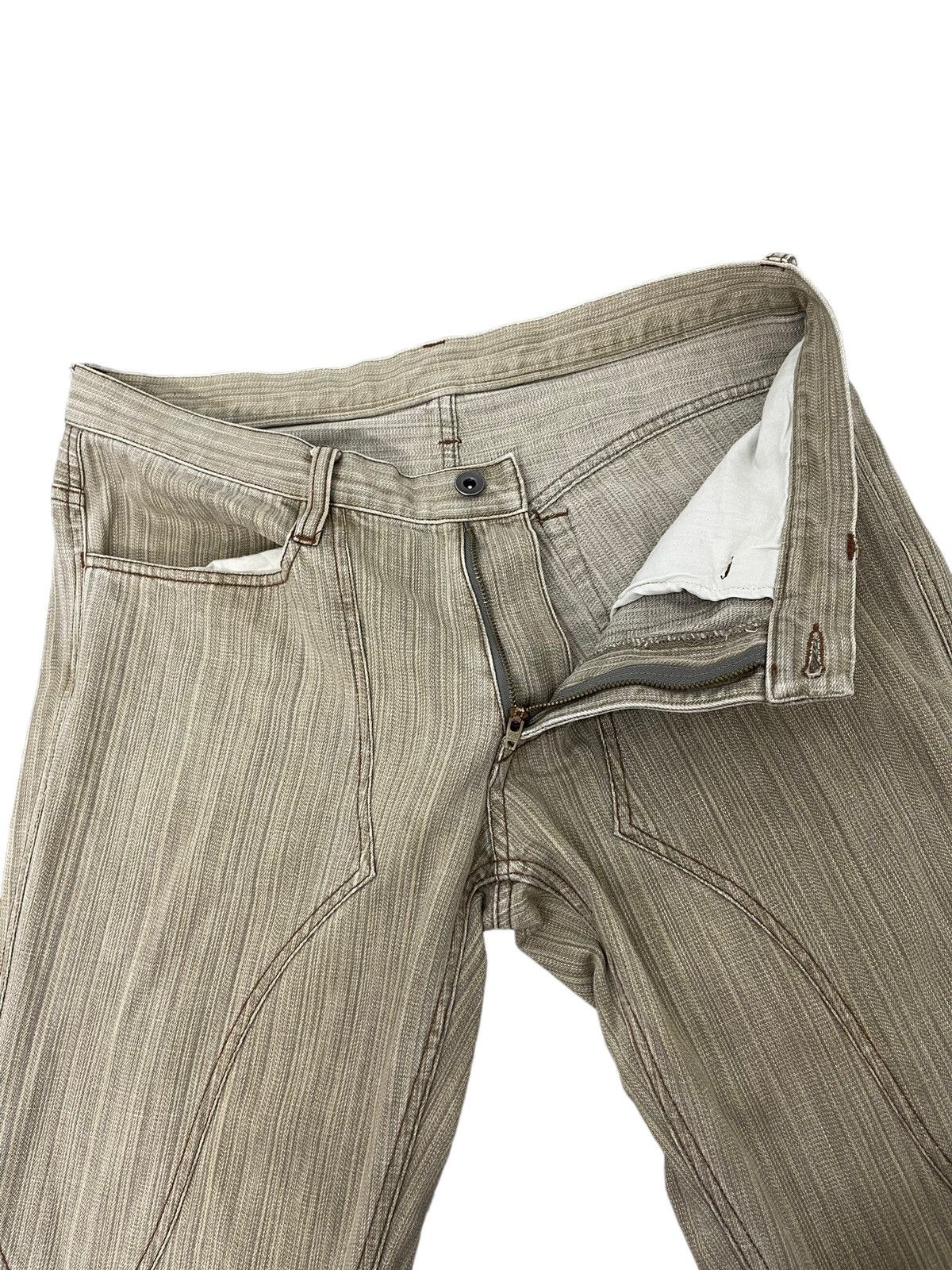 Japanese Brand Regular Jeans Nicole Club Pinstriped 5🟦9 Size US 32 / EU 48 - 9 Thumbnail