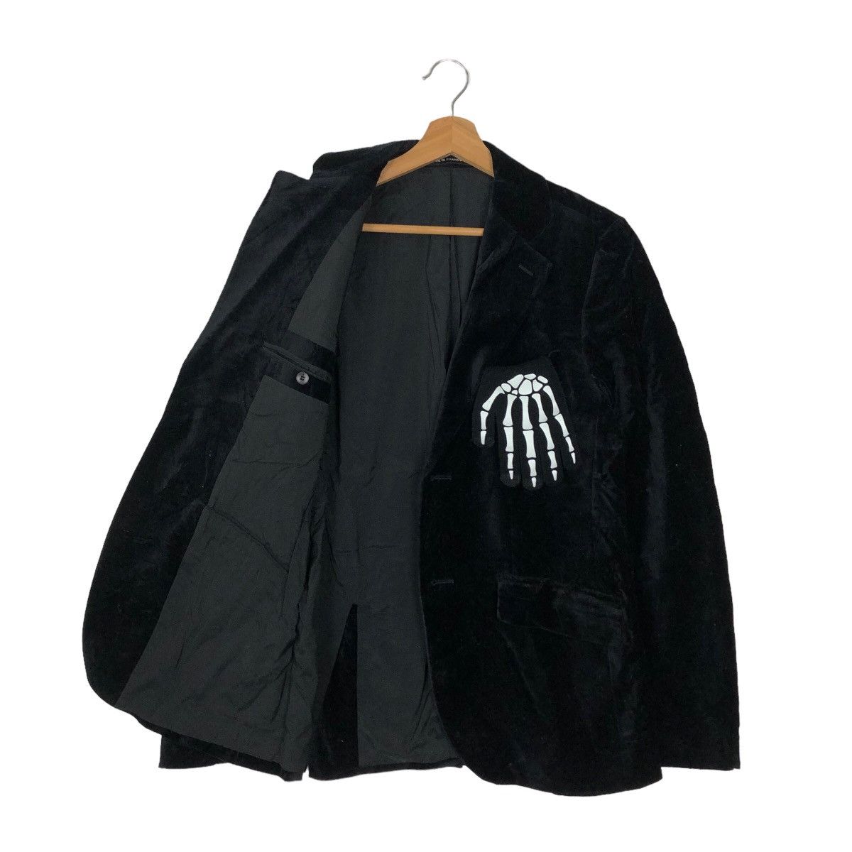 agnes b. DOUBLE BREAST VELVET CHORE JACKET AGNES B. MADE IN FRANCE Size US M / EU 48-50 / 2 - 8 Thumbnail