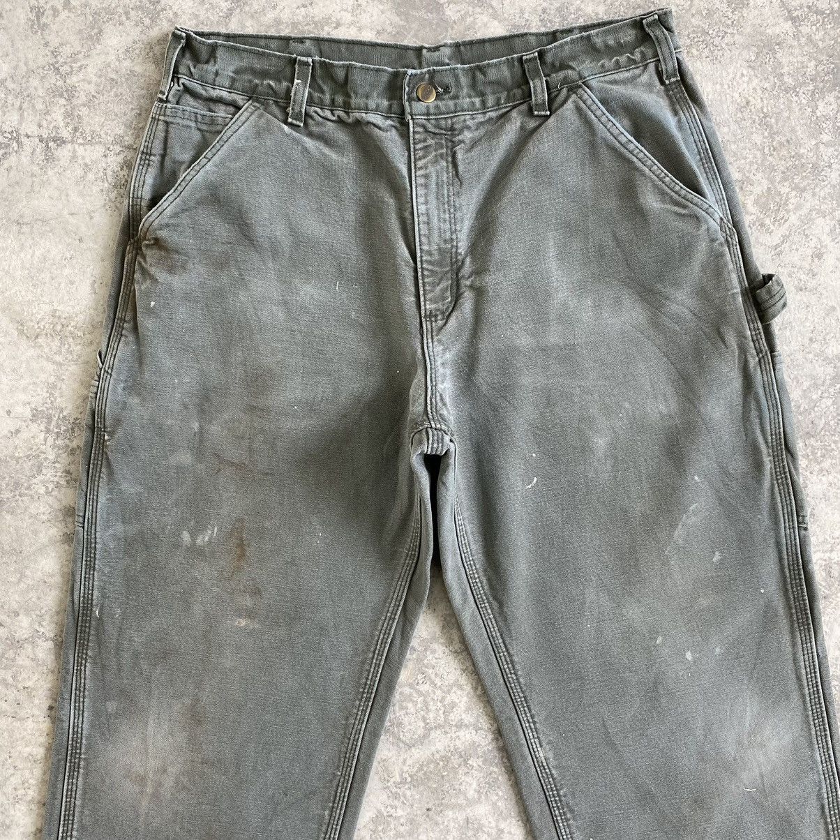 Carhartt × Vintage Vintage Carhartt Blanket Lined Carpenter Pants Size US 34 / EU 50 - 6 Thumbnail