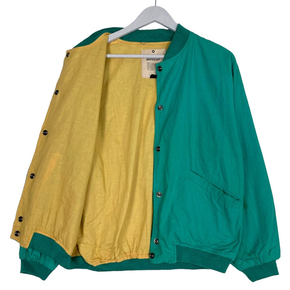 Japanese Brand × Vintage 💥WATER SKY GOLDRUSH VINTAGE BOMBER JACKET Size US S / EU 44-46 / 1 - 9 Thumbnail