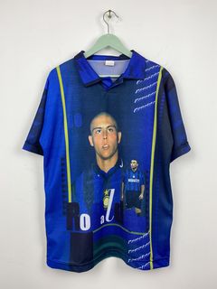 Inter Milan 98/99 R9 Ronaldo 9 Football Soccer Rare Vintage Jersey