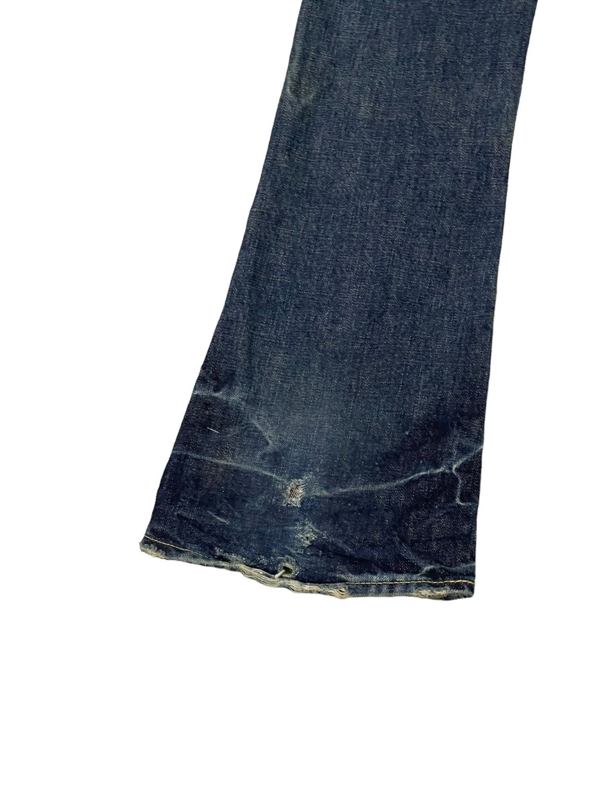 Flare Jeans Slim Platinum Japan Distress Low Rise 6🟦1