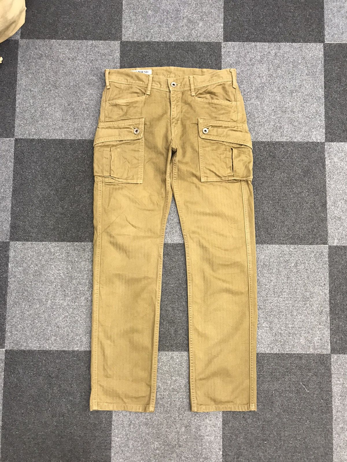 Japanese Brand × Spellbound Very Rare Archival SPELLBOUND Japan HBT Military Cargo Pant Size US 29 - 1 Thumbnail