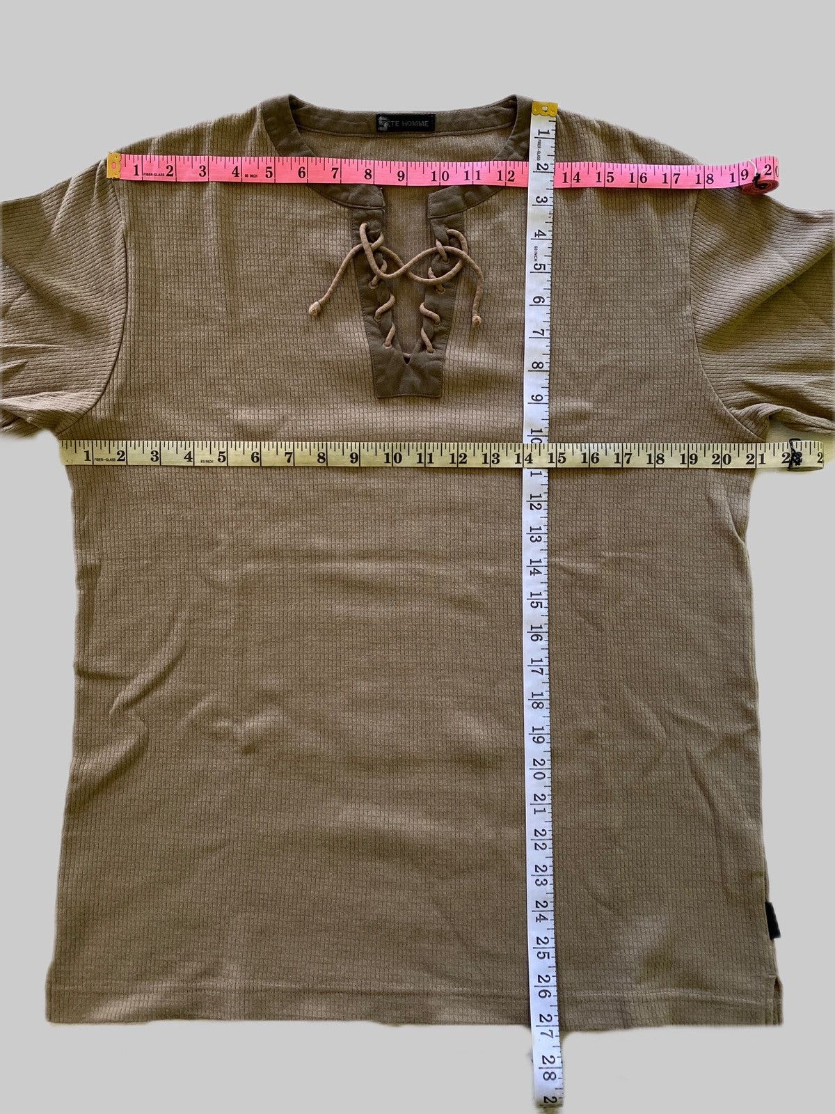 Tete Homme Vintage Tete Homme Lace Collar Shirt Size US M / EU 48-50 / 2 - 6 Thumbnail
