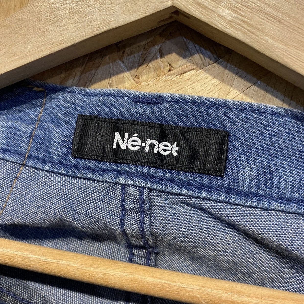 Issey Miyake Issey Miyake Ne-net Baggy Drop Crotch Denim Pants 30 Size US 30 / EU 46 - 14 Thumbnail