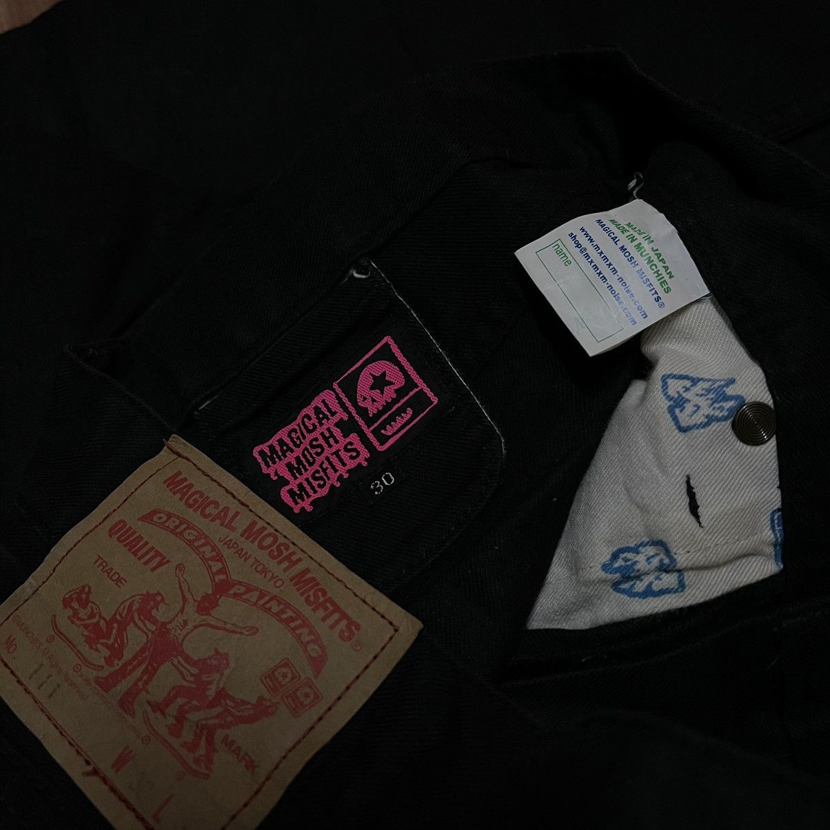Magical Design Magical mosh misfits jeans Size US 31 - 10 Thumbnail