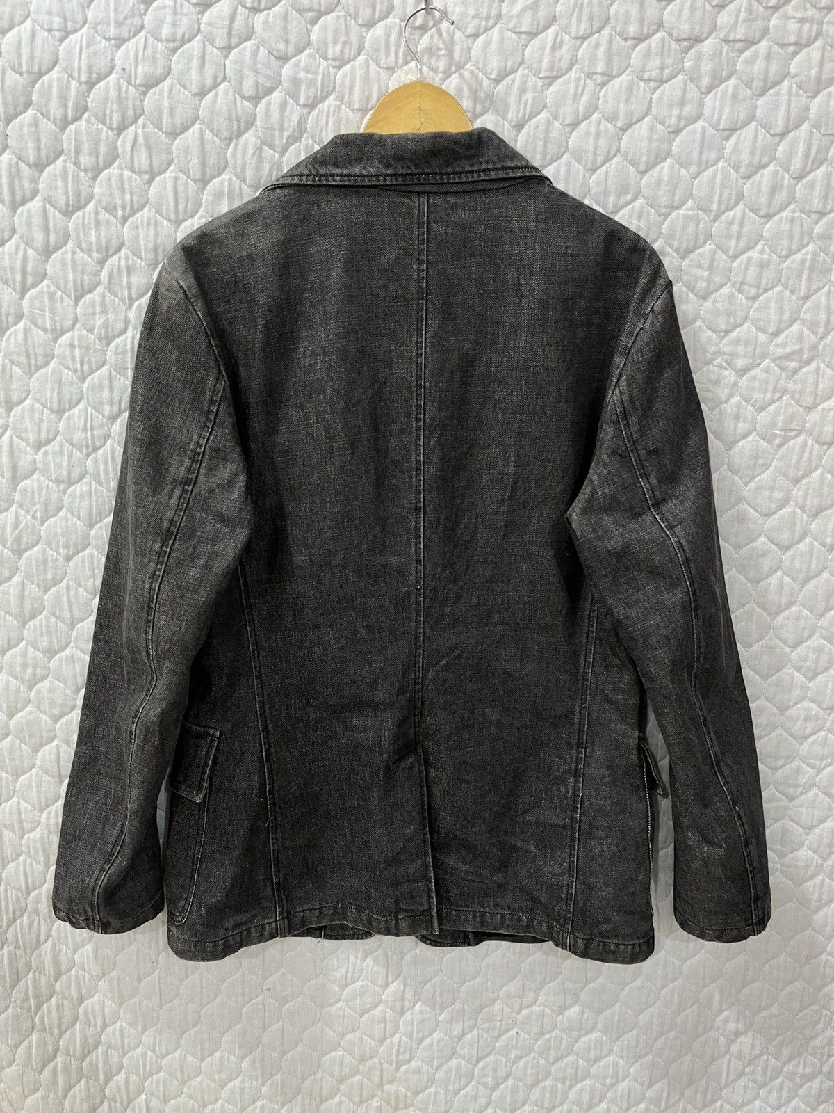 Giorgio Armani (Vvvv)🔥🔥🔥ARCHIVE GIORGIO ARMANI BORGO21 DENIM JACKET Size US M / EU 48-50 / 2 - 4 Thumbnail
