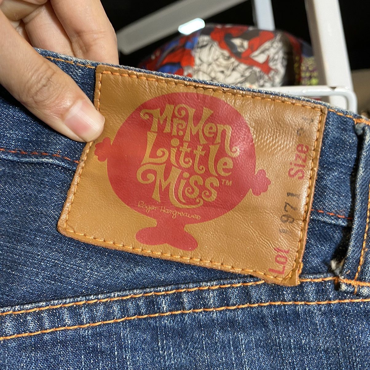 Japanese Brand Mr. Men little Miss embroidered pocket japan denim Size US 34 / EU 50 - 9 Thumbnail