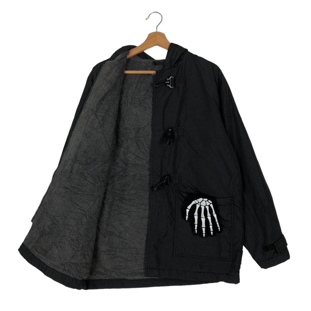 Japanese Brand BONDAGE PARACHUTE BIKER JACKET VIDI-MIN JAPAN MADE PUNK Size US M / EU 48-50 / 2 - 9 Thumbnail