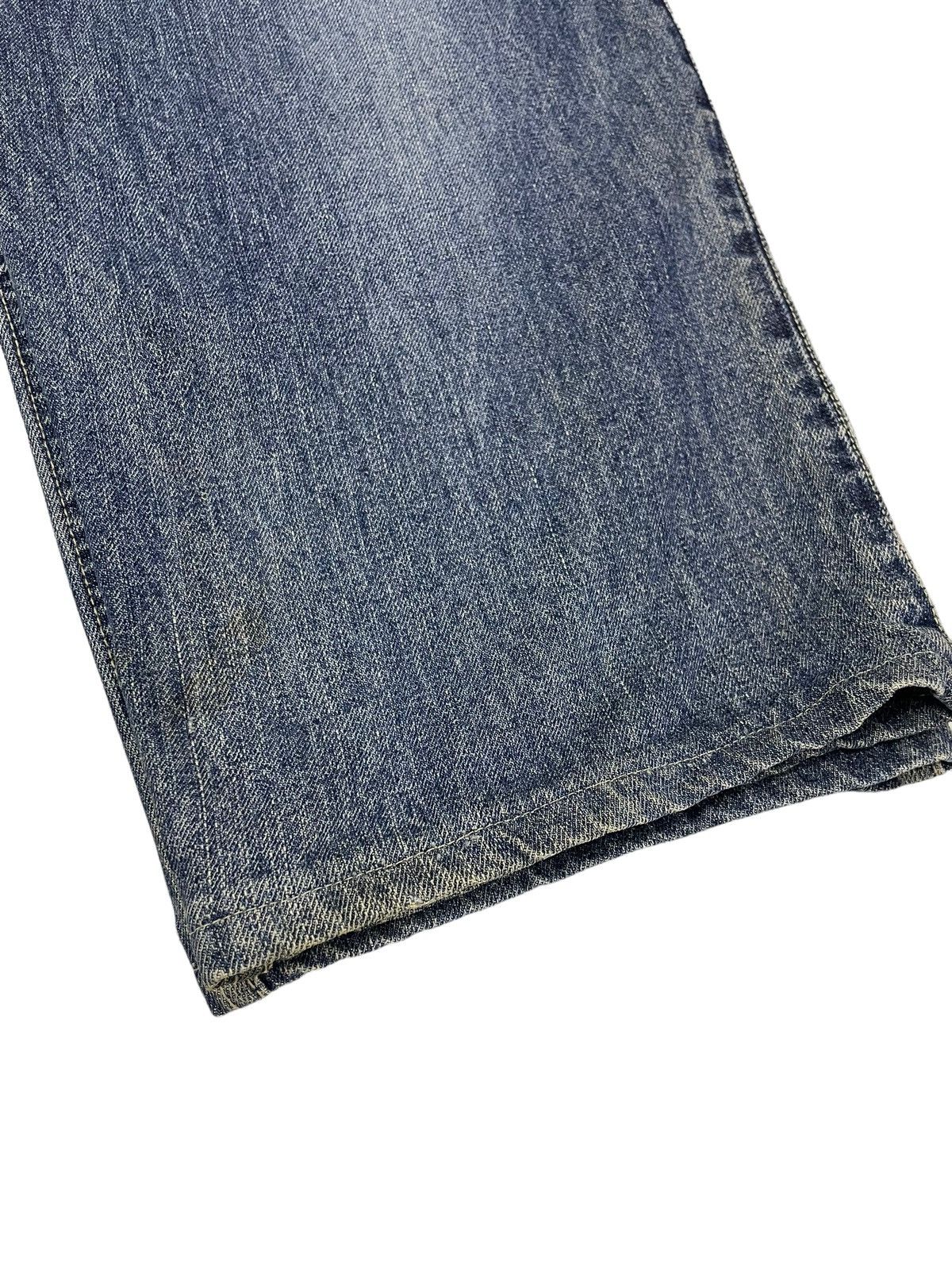 JNCO × Wu-Tang Clan Vintage Johnny Blaze Baggy Jeans Embroidery Logo Size US 30 / EU 46 - 10 Thumbnail
