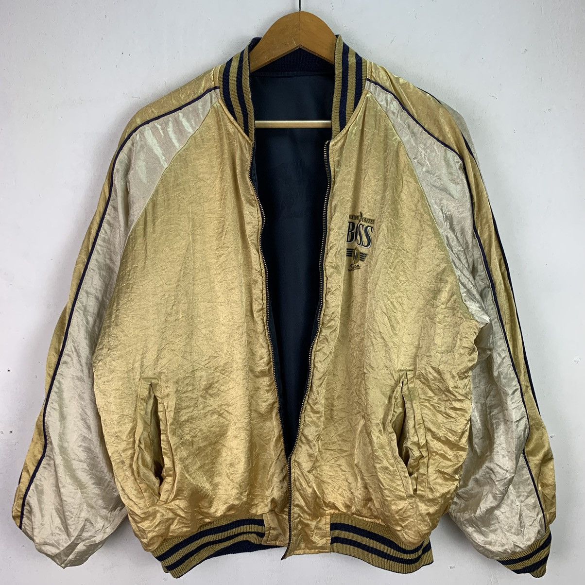 Suntory boss coffe reversible jacket