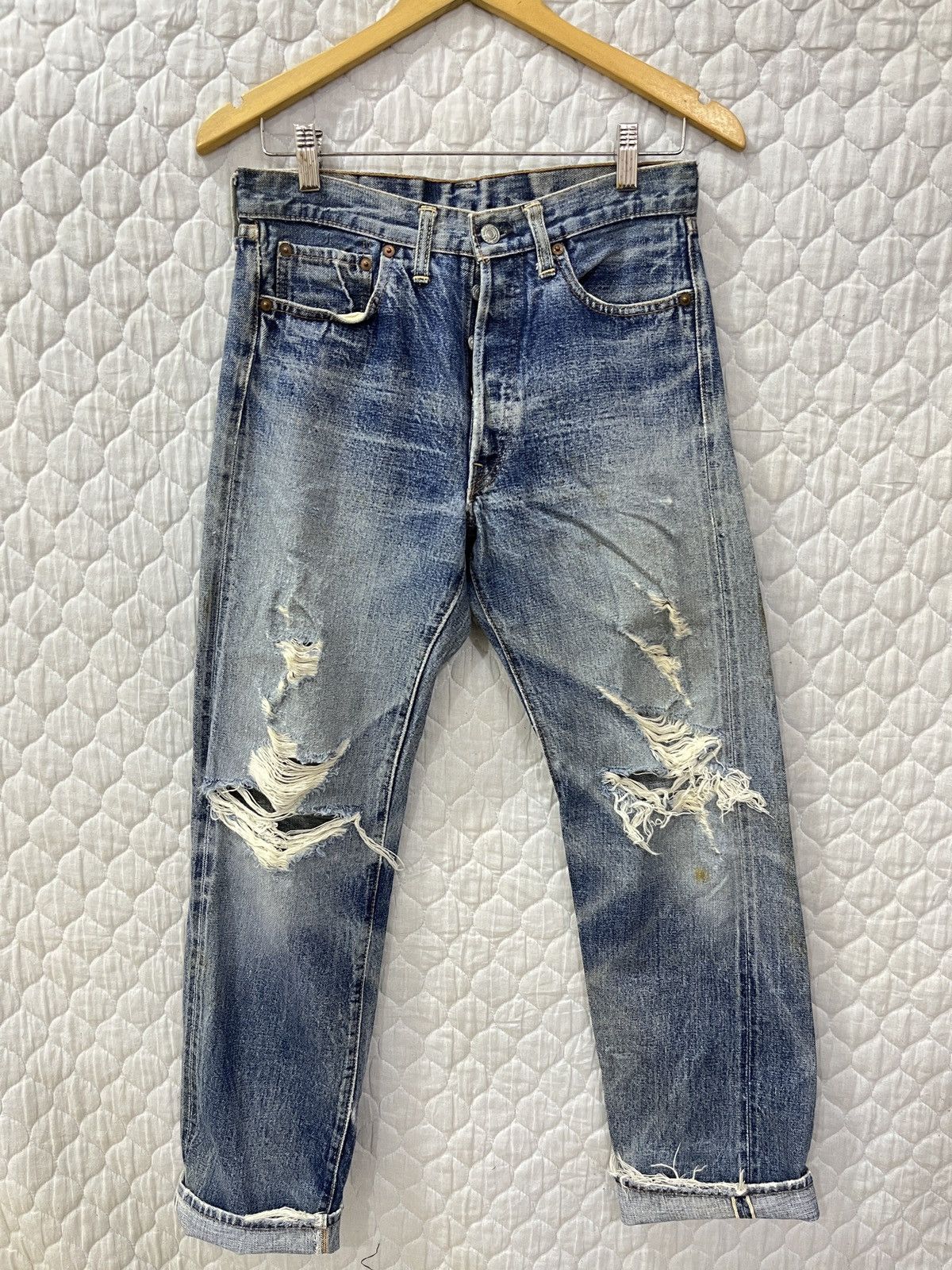 Denime (Uuuu)🔥💣 ARCHIVE DENIME JAPAN JEANS Size US 30 / EU 46 - 1 Thumbnail