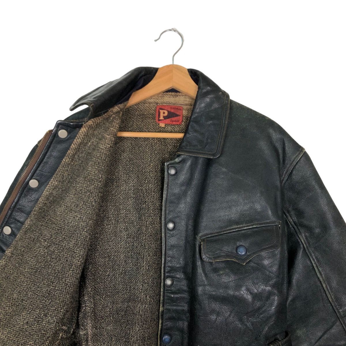 Aero Leathers VINTAGE 60’s LEATHER JACKET MILITARY DESIGN BUZZ RICKSON’S Size US M / EU 48-50 / 2 - 9 Thumbnail