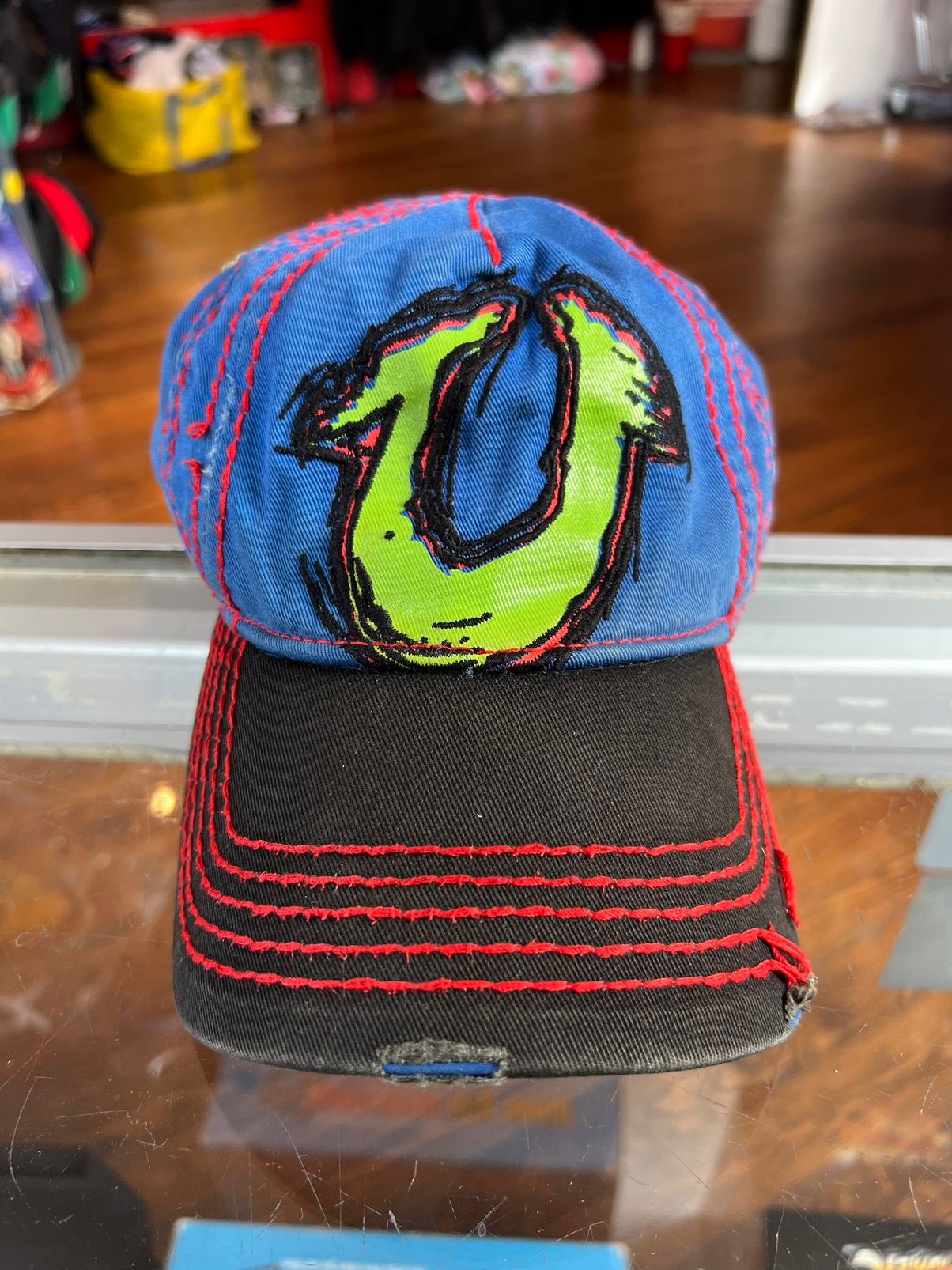 Pre-owned True Religion Hat In Blue