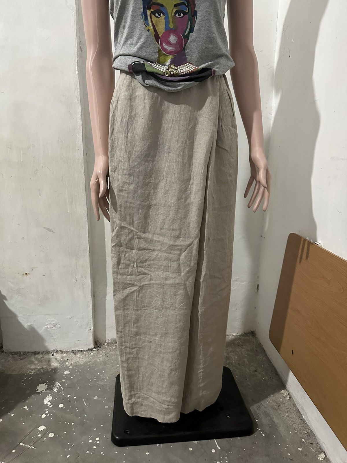 image of Avant Garde x Issey Miyake Plantation By Issey Miyake Maxi Skirt, Women's (Size 27)