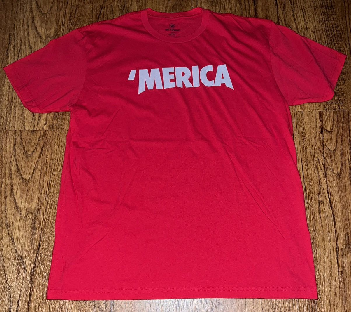 Top Of The World TOP of the WORLD ‘MERICA T-shirt Size US XL / EU 56 / 4 - 2 Thumbnail