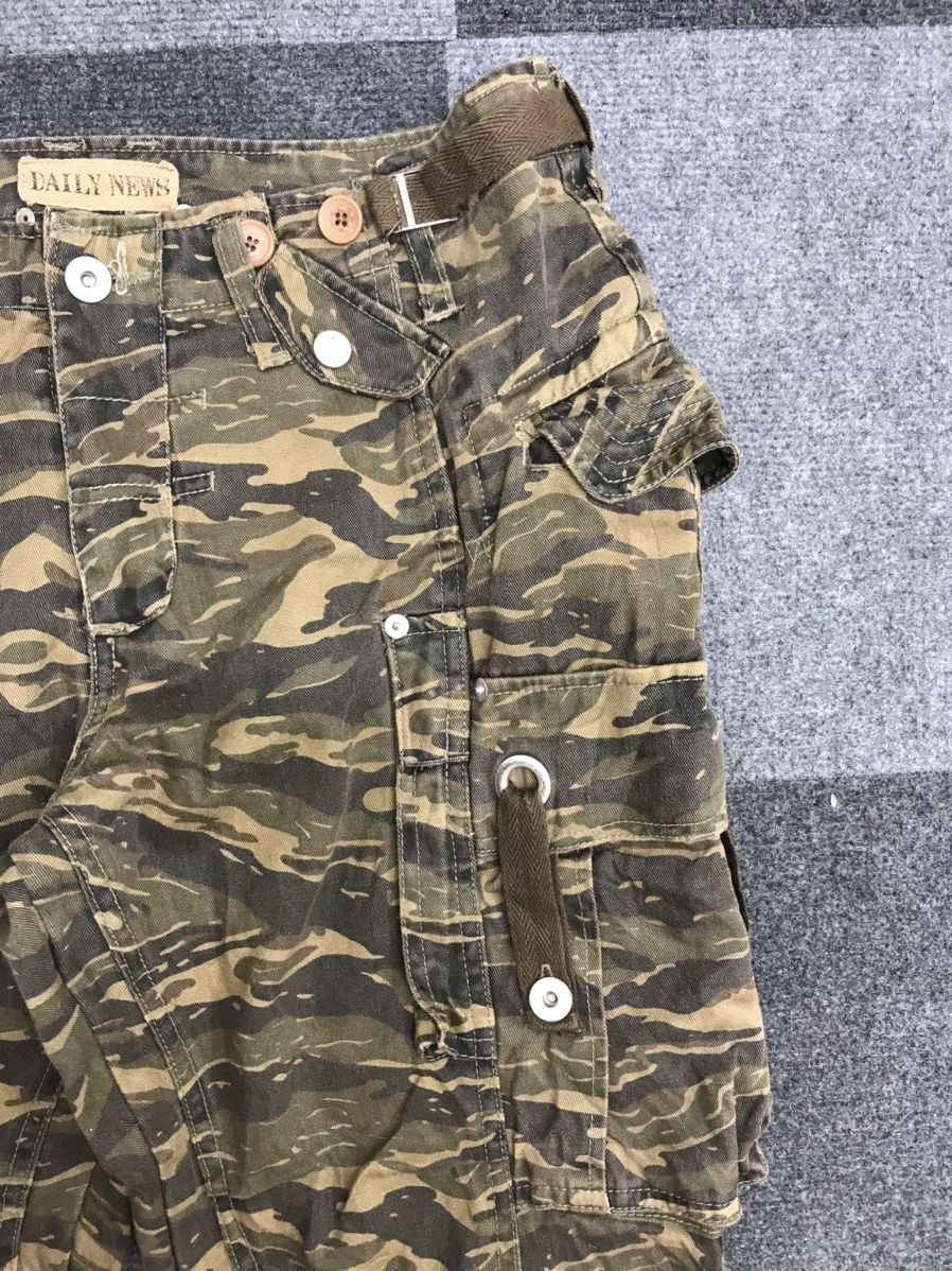 Japanese Brand × Seditionaries Flare DAILY NEWS Seditionaries Camo Multipockets Pant Size US 30 / EU 46 - 6 Thumbnail