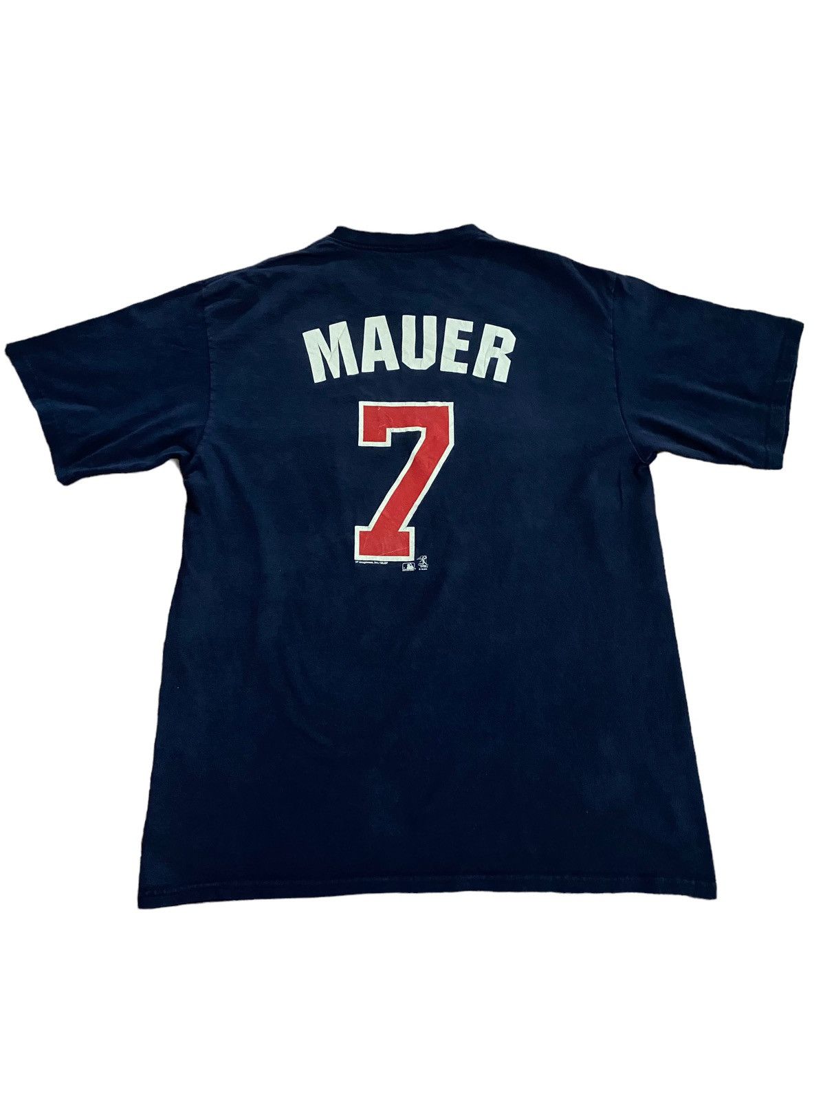 Logo 7 Vintage MLB Minnesota 7 Rare Tshirt Size US L / EU 52-54 / 3 - 2 Thumbnail