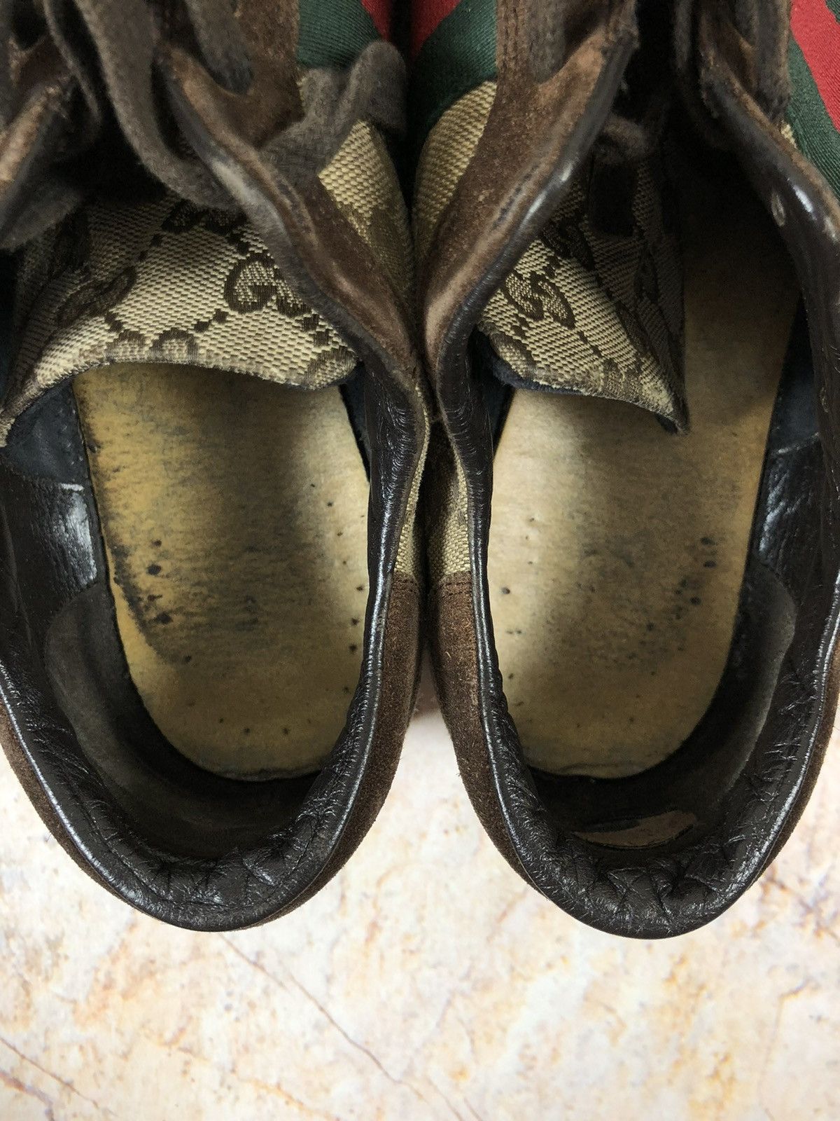 Gucci × Vintage Gucci vintage shoes sneaker Size US 9 / EU 42 - 8 Thumbnail