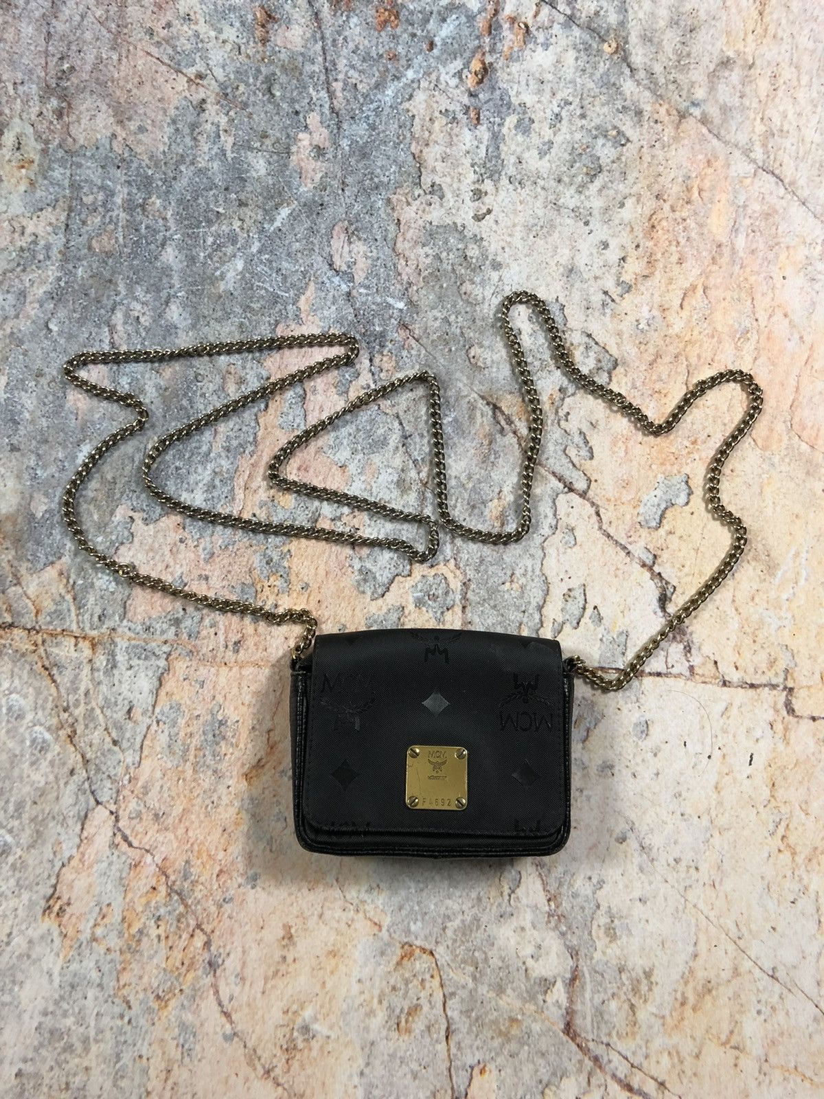 MCM × Vintage MCM chain mini bag Size ONE SIZE - 1 Thumbnail