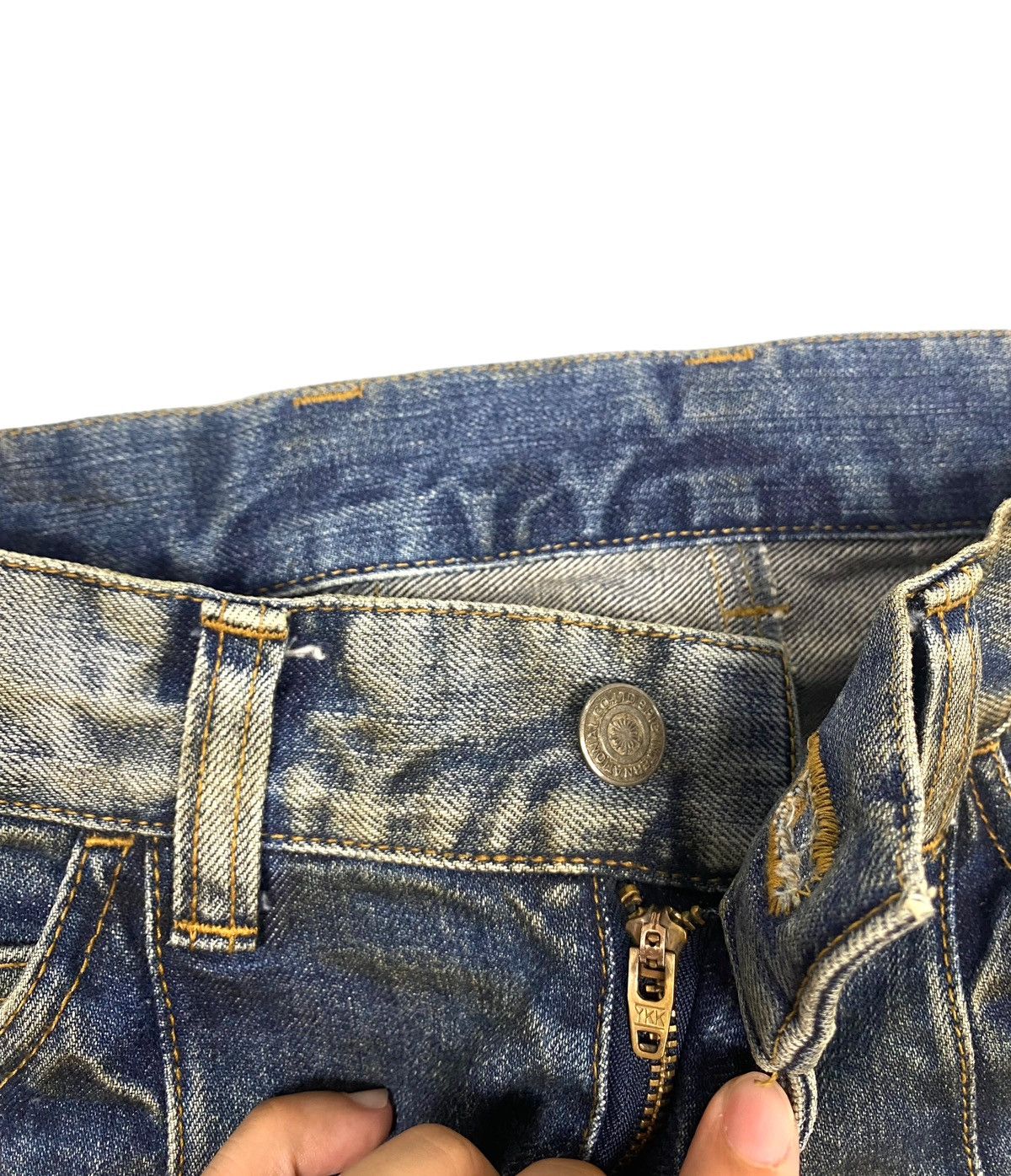 Tornado Mart Rare‼️ Vintage Tornado Mart Distressed Jeans Made in Japan Size US 30 / EU 46 - 11 Thumbnail