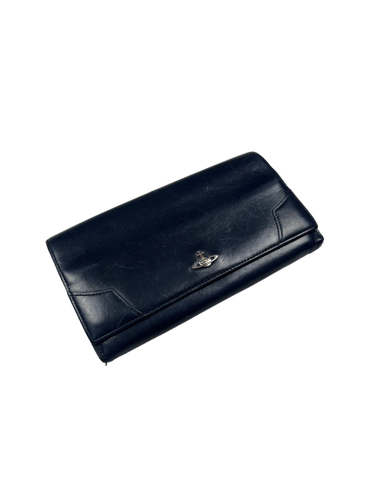Vivienne Westwood Vintage Vivienne Westwood Orb Leather Long Wallet Size ONE SIZE - 1 Thumbnail