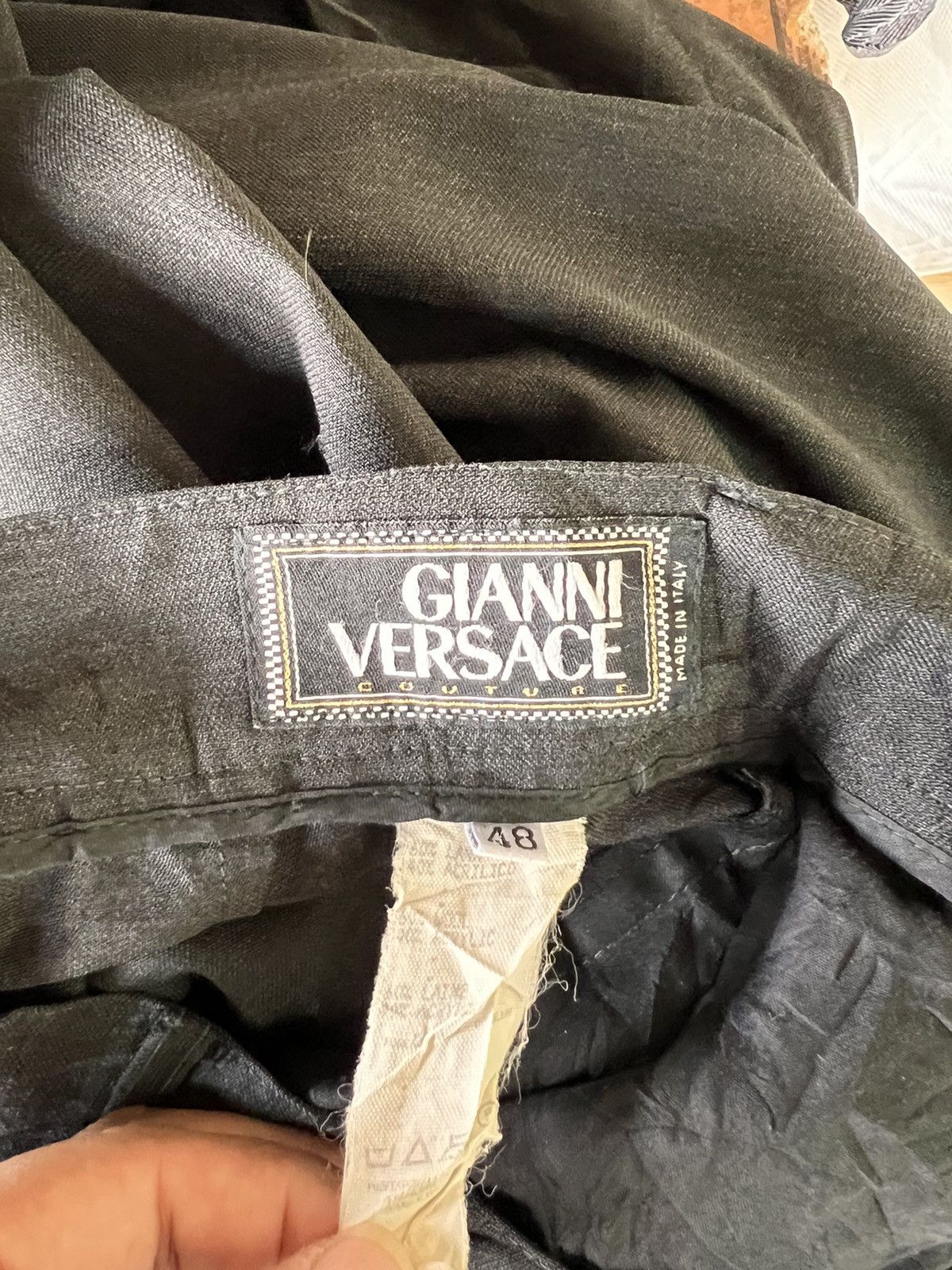Versace Vintage Gianni Versace Baggy Pant Size US 32 / EU 48 - 8 Thumbnail