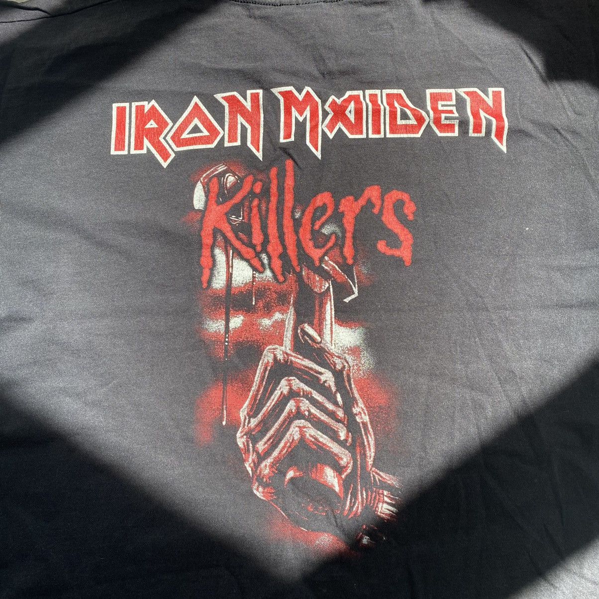 Band Tees IRON MAIDEN VINTAGE KILLERS TOMAHAWK T SHIRT Size US M / EU 48-50 / 2 - 4 Thumbnail