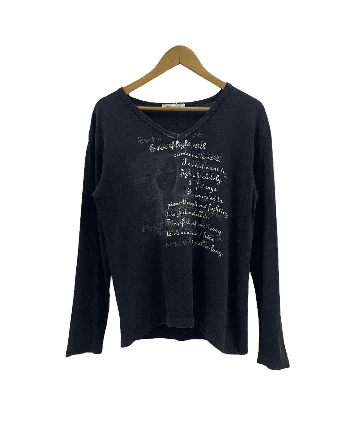 If Six Was Nine Semantic Design Japan Long Sleeve Shirt Size US S / EU 44-46 / 1 - 2 Thumbnail