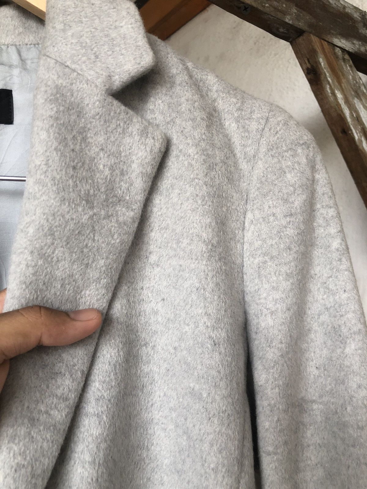 Yohji Yamamoto Fire🔥 Ined by Yohji Yamamoto Cashmere Long Coat Size M / US 6-8 / IT 42-44 - 19 Thumbnail