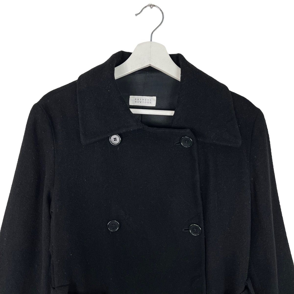Barneys New York 🔥 BARNEYS NEW YORK WOOL DOUBLE BREASTED COAT Size US S / EU 44-46 / 1 - 2 Thumbnail