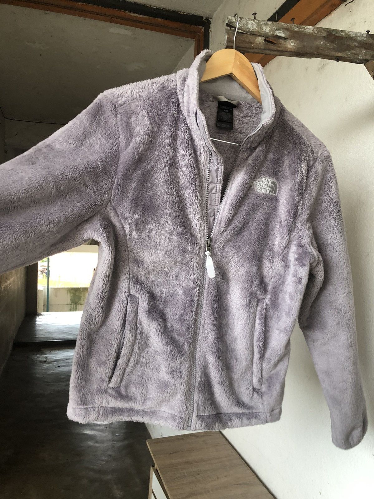The North Face The North Face Light Grey Fleece Jacket Womens Size M / US 6-8 / IT 42-44 - 11 Thumbnail