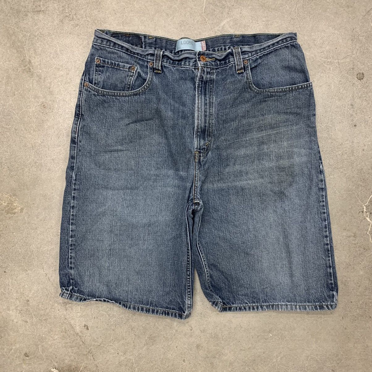 Vintage Levi’s vintage jean shorts loose fit 569 y2k 90s skate Grailed