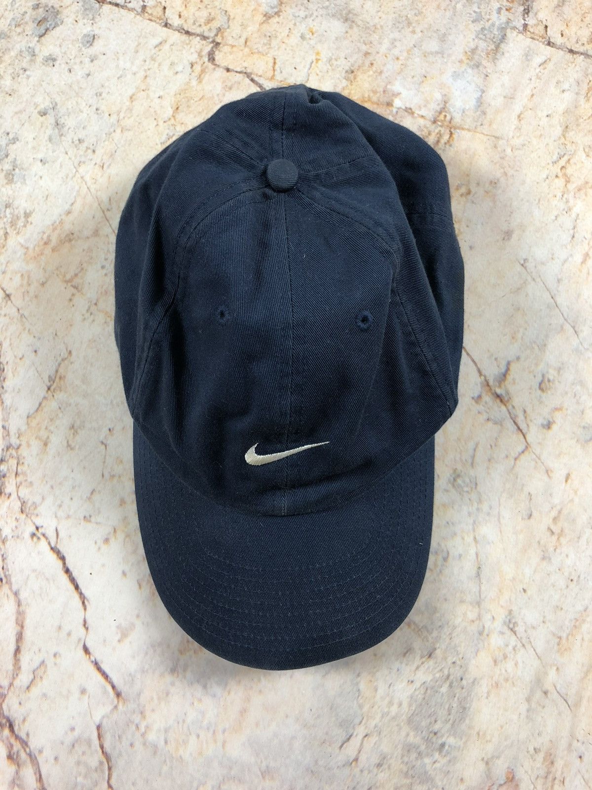 Nike × Vintage Nike vintage blue logo cap Size ONE SIZE - 1 Thumbnail