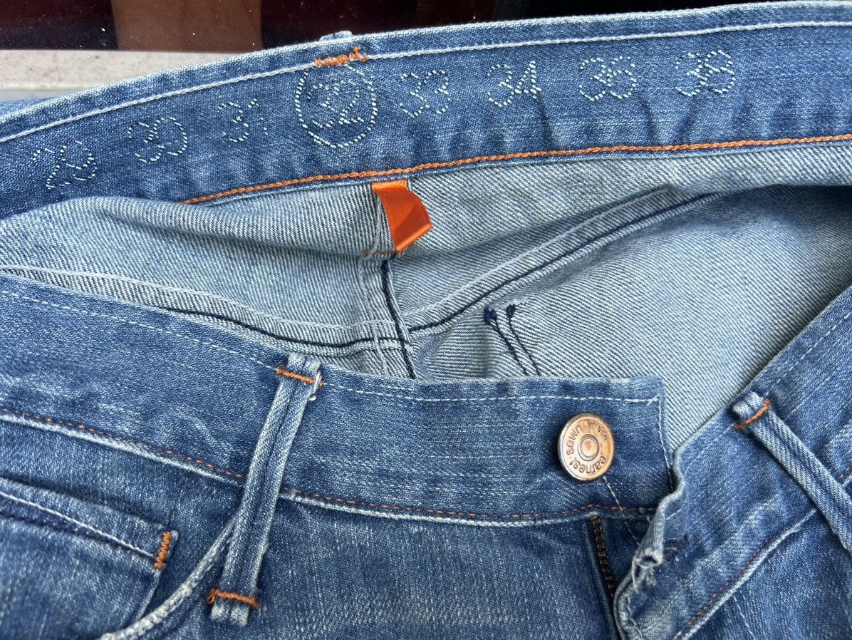 Earnest Sewn Vintage Earnest Sewn Distress Patchwork Denim Bootcut Jeans Size US 32 / EU 48 - 23 Thumbnail