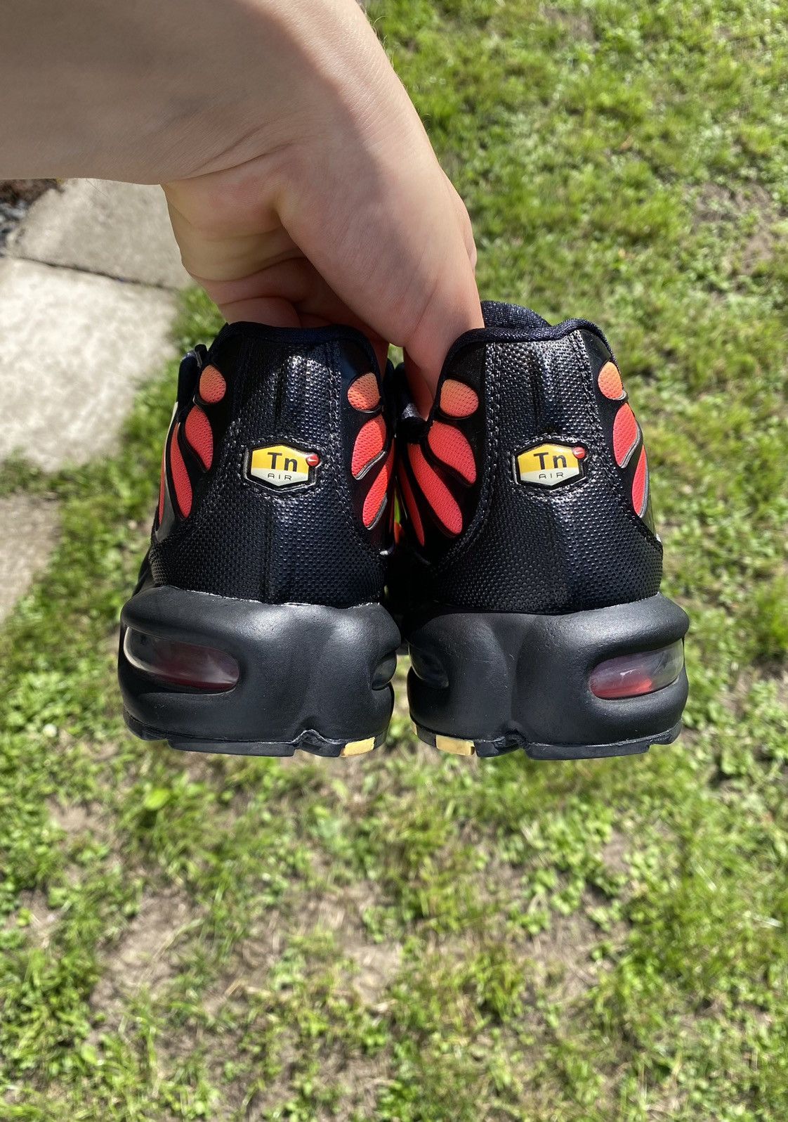 Nike Nike Air Max Plus TN „Black Volt Solar Red” womens sneakers Size US 7 / IT 37 - 3 Thumbnail