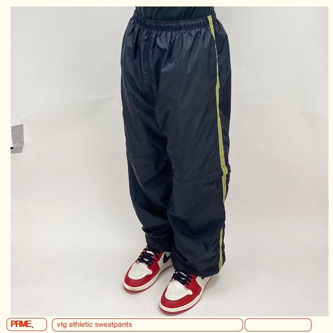 Vintage vintage Y2K ATHLETIC WORKS Baggy sweatpants shorts combo Size US 32 / EU 48 - 5 Thumbnail