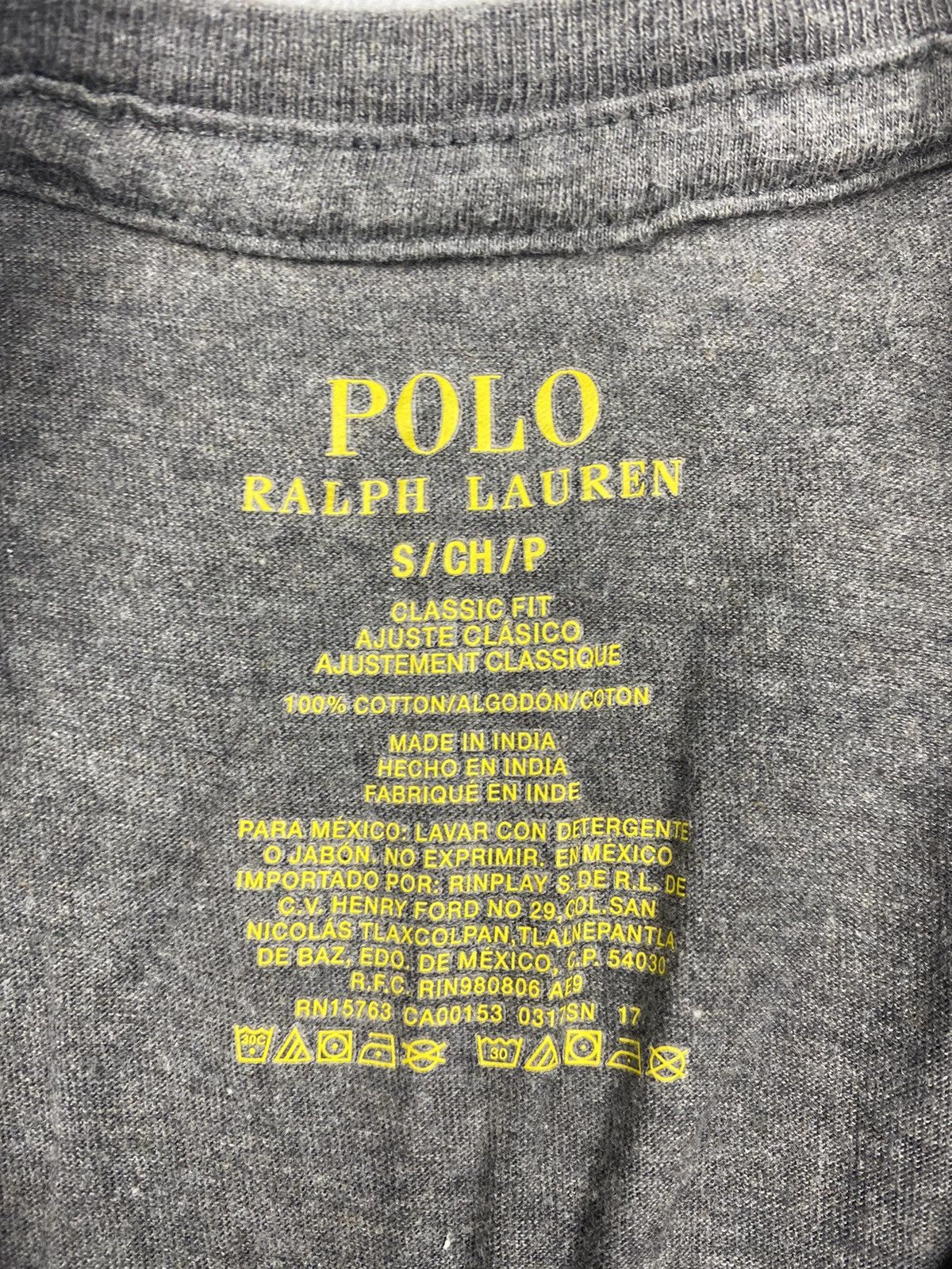 Polo Ralph Lauren Polo Ralph Lauren Basics Tee Shirts Size US S / EU 44-46 / 1 - 6 Thumbnail