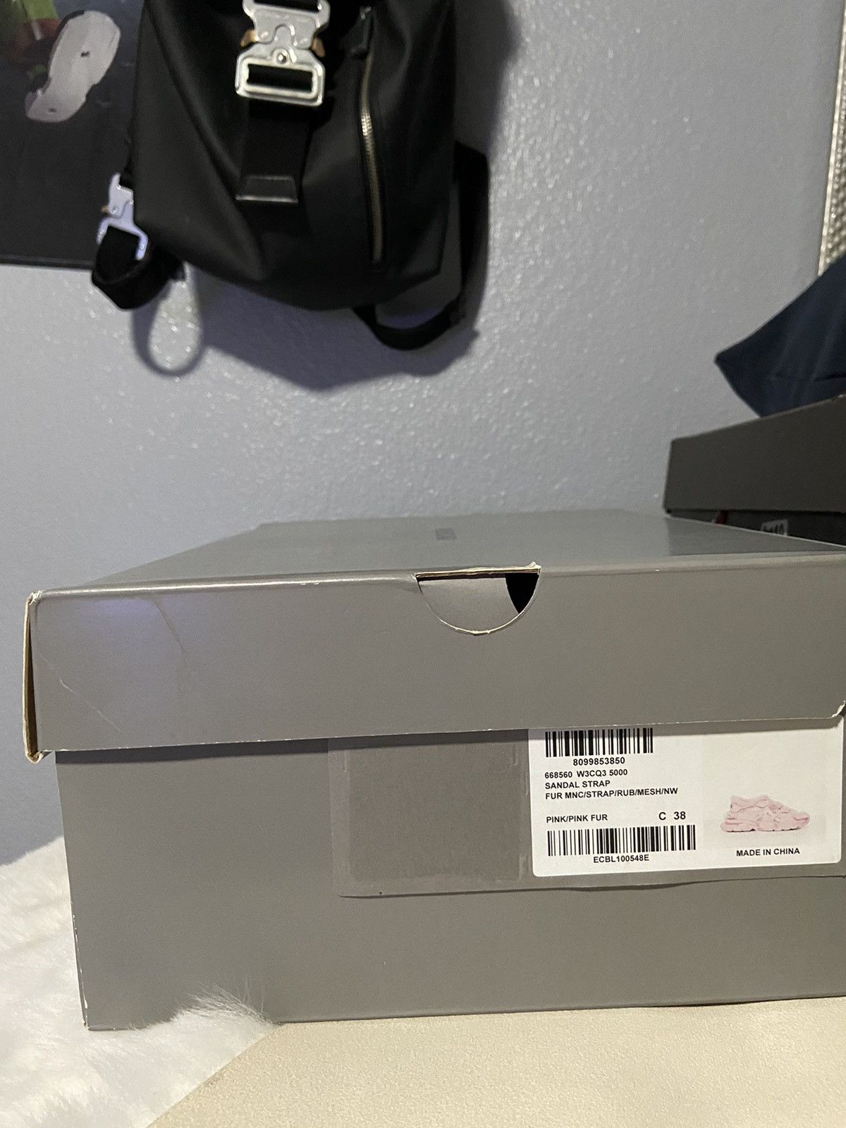 Balenciaga Balenciaga Track 2 Fur Sandals Size US 8 / IT 38 - 12 Thumbnail
